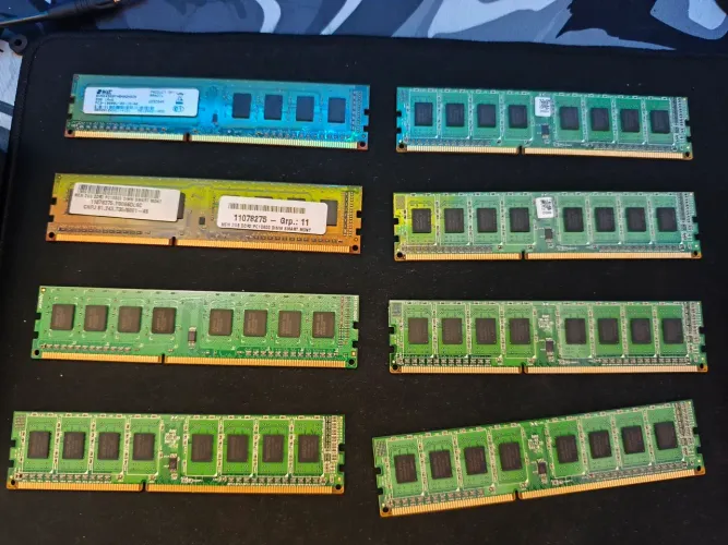 Memórias DDR3 2gb 1333mhz