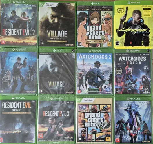Jogos Xbox One/Séries a partir de R$70,00