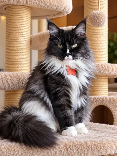 Gato Maine coon femea