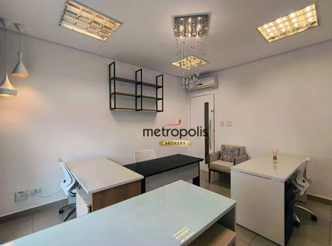 Sala para alugar, 15 m² por R$ 4.200,00/mês - Barcelona - São Caetano do Sul/SP