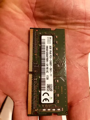 Memoria ddr4 8gb de notebook
