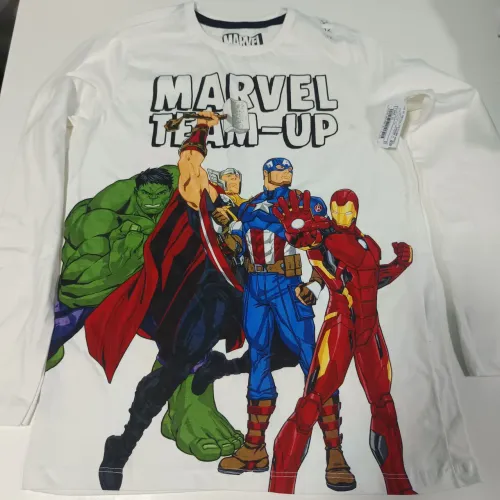 Camiseta manga longa nova - tamanho 12