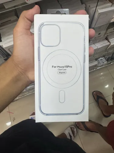Capa transparente com magsafe