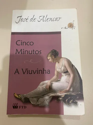 Livro Cinco Minutos e A Viuvinha de José de Alencar