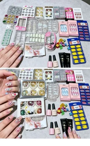 kit de unhas decoradas