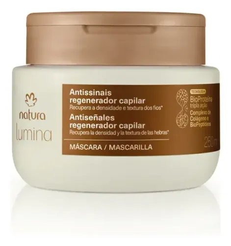 Mascara Capilar Lumina Antissinais E Regenerador Natura