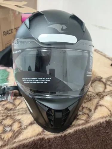 Capacete preto Fosco 