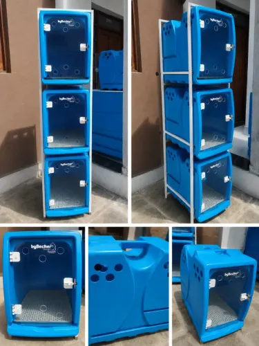 Conjunto com 3 Canis ByBecker + Estrutura Metálica