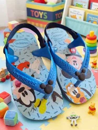Sandália bebê menino havaiana