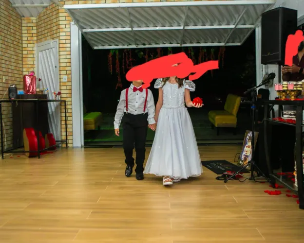 Vestido de daminha 