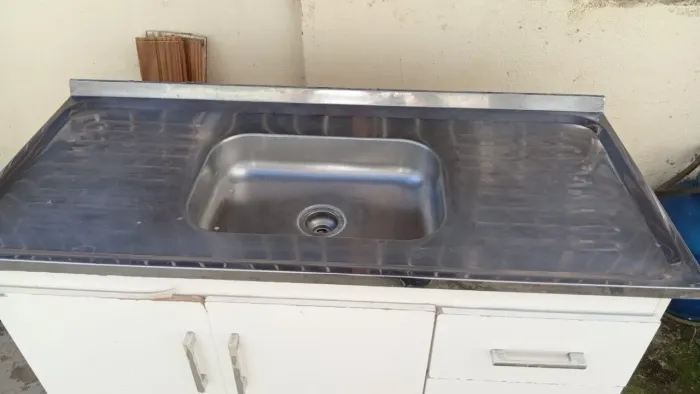 Pia de inox 