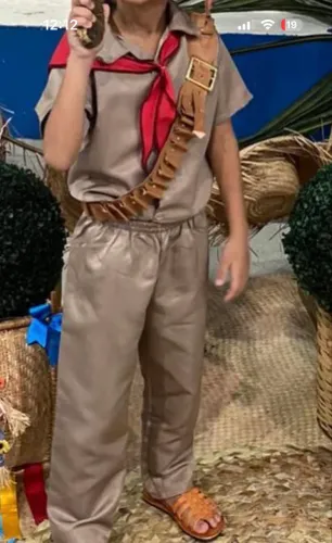 Roupa lampião infantil