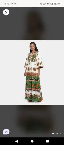 Vestido Farm tamanho GG