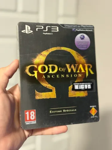 JOGO PS3 - STEELBOOK God Of War Ascension ZERADO