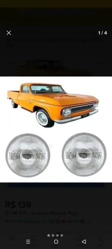 Farol originais da c10 c14 a 10 d10 