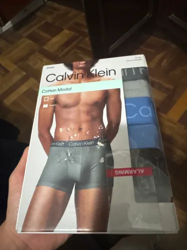 Cuecas calvin Klein Kit 3 cuecas 