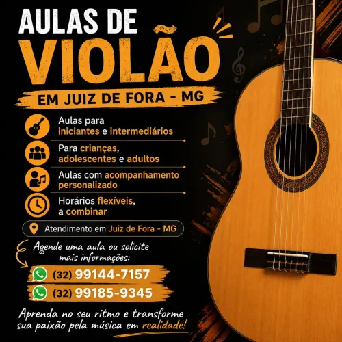 Aulas de Violão em Juiz de fora