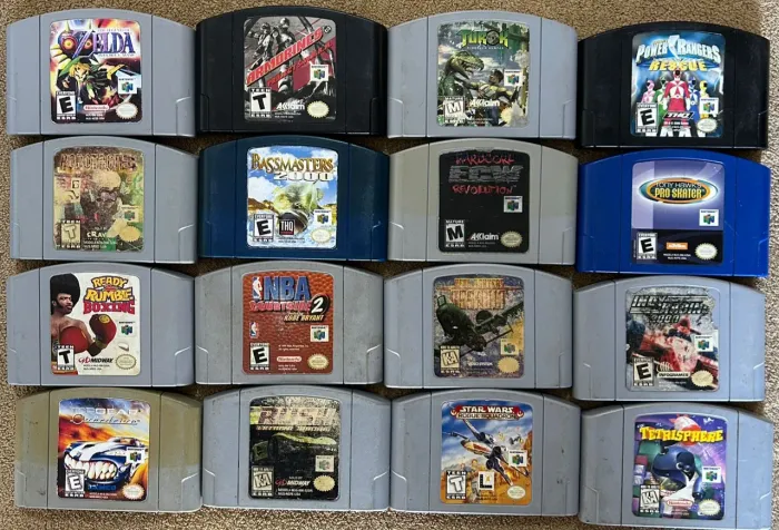 Jogos/fitas/cartuchos Nintendo 64 original LEIA A DESCRIÇÃO