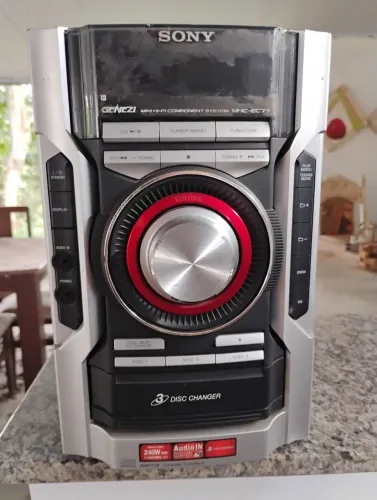 Sony genesis mhc ec77 mini System som melhor JBL LG xboom Philco pulse amvox gradiente jvc