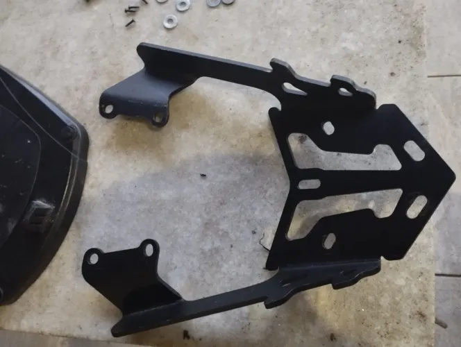 "desapego" Suporte para baú para moto CB500f 2014
