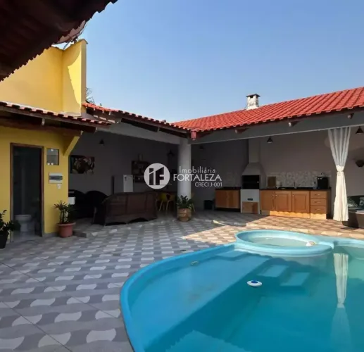 Casa 3 Quartos Loteamento Santa Luzia