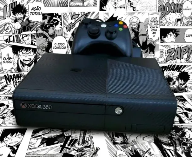 Xbox 360 Super Slim Desbloqueado (Faço olx pay)
