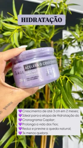 Mascara Eudora Siage Crescimento Capilar