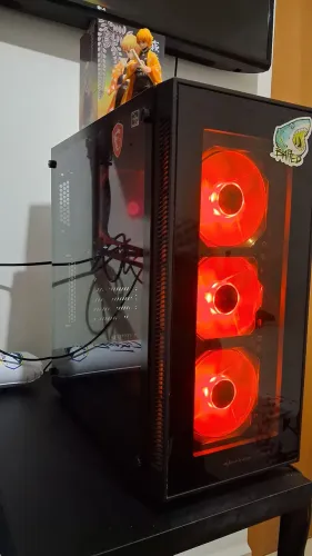 Gabinete Sharkoon TG5 - (Com 4 fans)