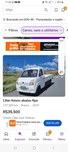 Lifan Foison 1.3 16V 85cv 2P 2015