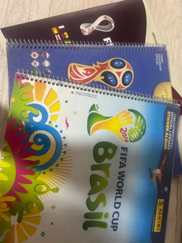 Álbuns copa 2014, 2018 e 2022