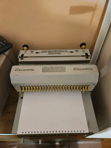 Encadernadora Excentrix Wire-O 2x1