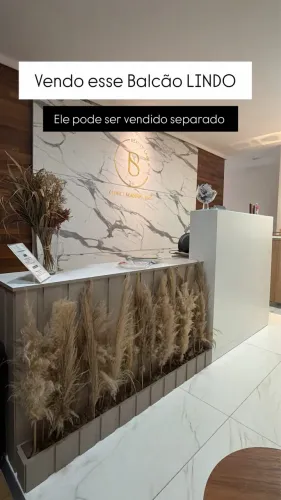 Balcão recepção