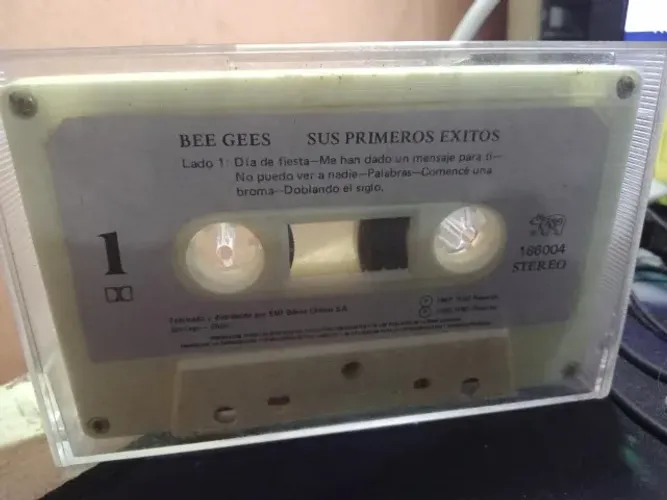 Bee Gees Sus Primeiros Exitos fita k7 1982