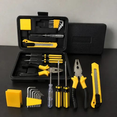 Kit Jogo De Ferramentas Com Maleta/12pcs Titanium