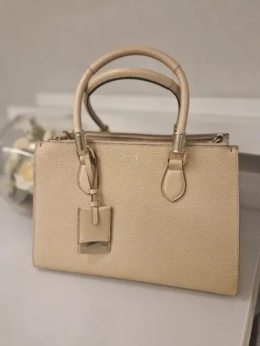 Bolsa Schutz Original Bege (Como Nova) + Dust Bag - Modelo Estruturado