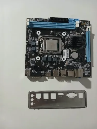 Placa-mãe H55 + Processador Intel i5-650 com Defeito