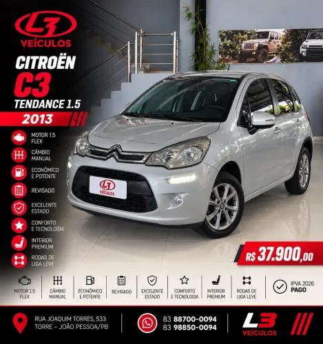 Citroen C3 Tendance 1.5 Flex 8V 5P Mec. 2013