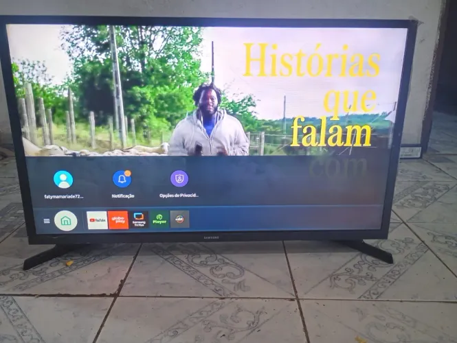 Tv smart 32 p toda boa para vender logo