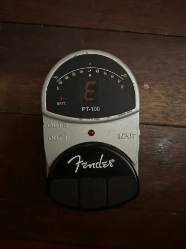 Pedal Fender Afinador PT 100