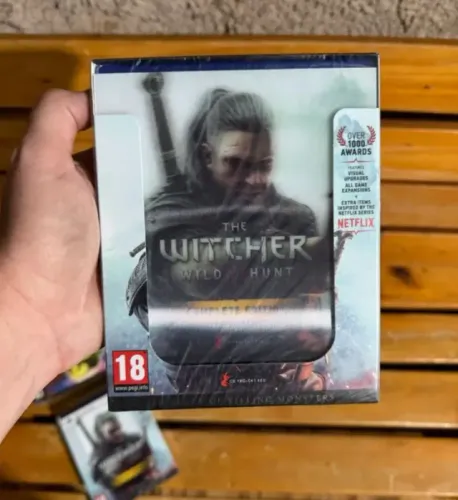 The Witcher 3 - Edição Aniversário 10 Anos - Steelbook Ps5 - Novo - Lacrado
