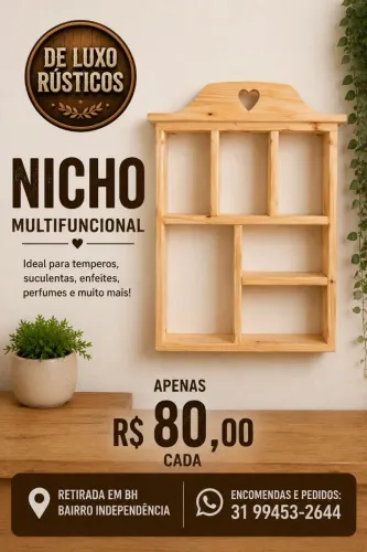 Porta tempero nincho multifuncional