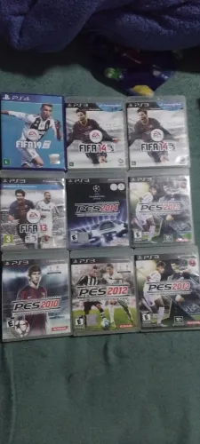 Jogos FIFA e PES
