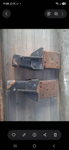 Suporte parachoque caminhão