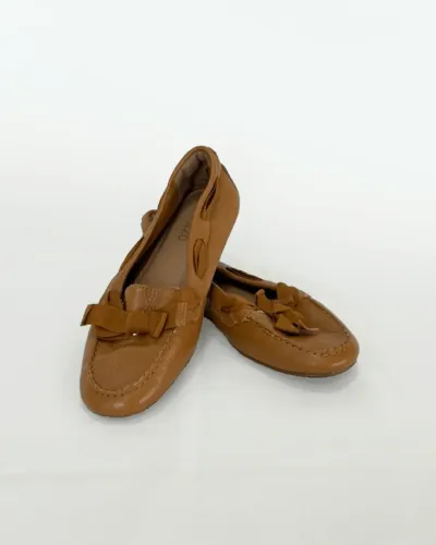Mocassim Caramelo com Laço Arezzo