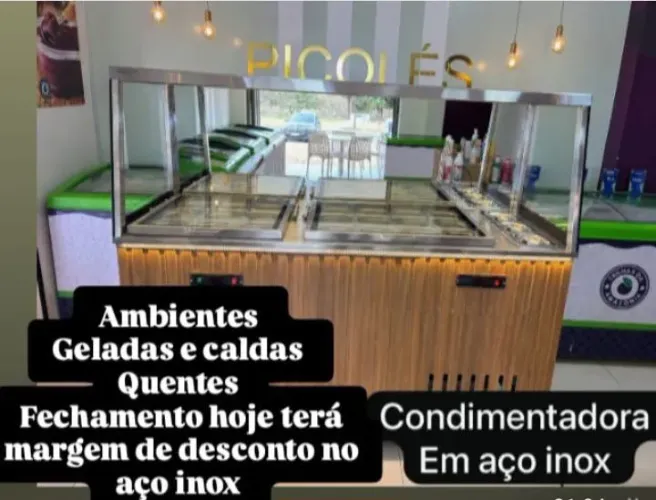 Condimentadora refrigerada