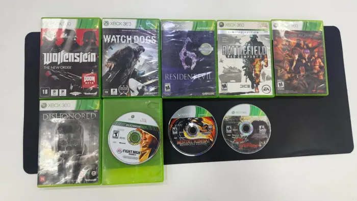 10 jogos originais de Xbox 360