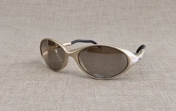 Óculos de Sol Julbo Colorado Unissex Original Armação Champanhe Lentes Marrons Espelhadas