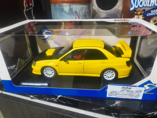 Carro miniatura Subaru impureza wrx sti