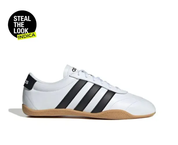 NOVO - Tênis Adidas Grand Court LO Feminino - Branco+Preto