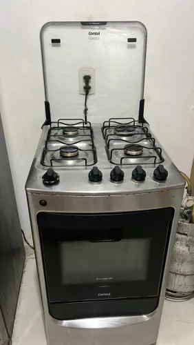 Fogão 4 Bocas Inox Consul